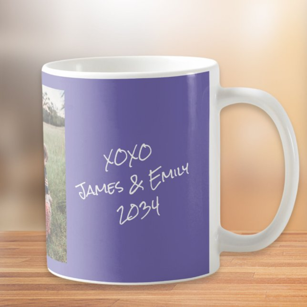 Personalized Aunt Photo Coffee Mug With Custom Name