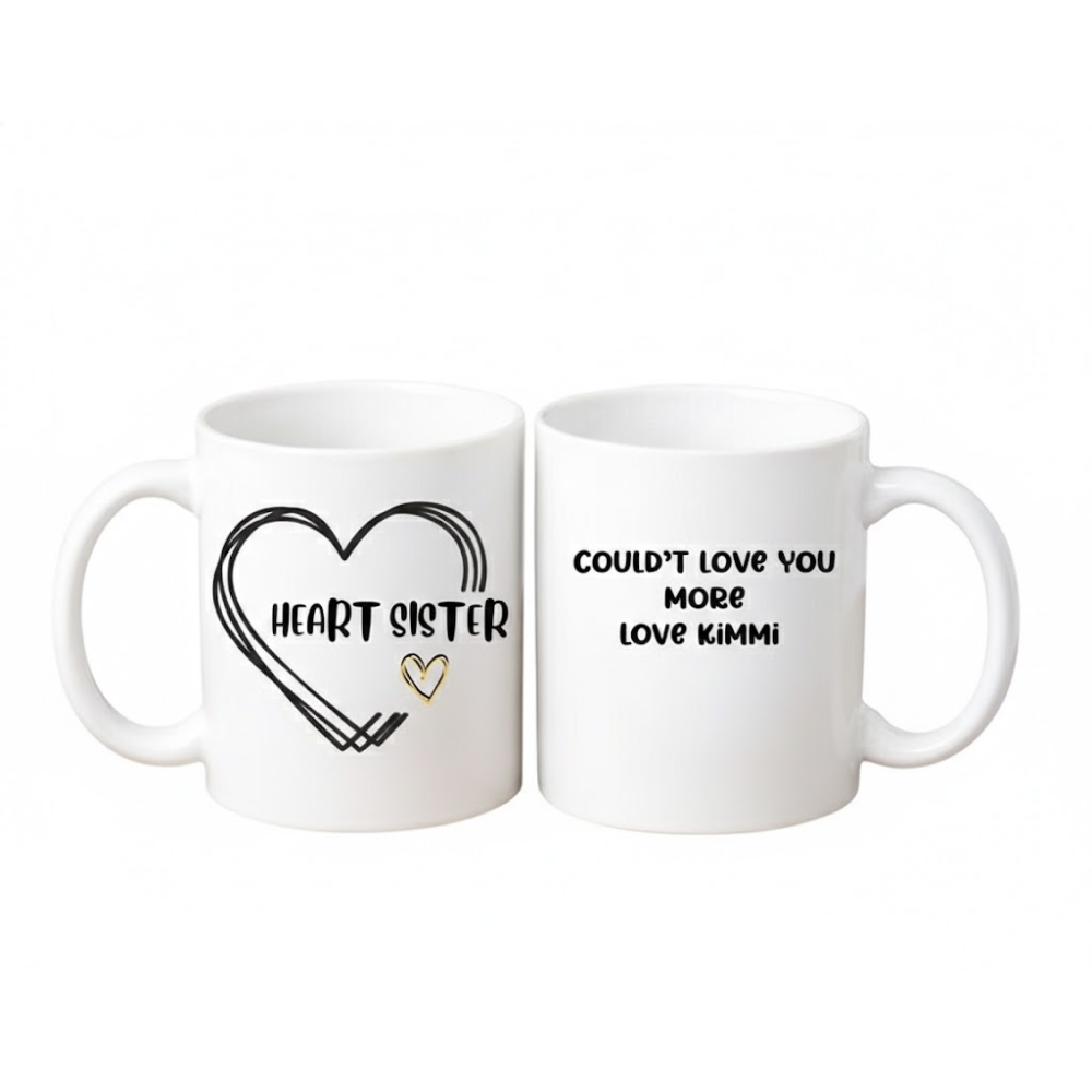 Personalized Soul Sister Theme Ceramic Coffee Cup