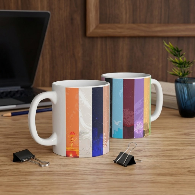 TS Inspired Eras Theme Ceramic Coffee Mug