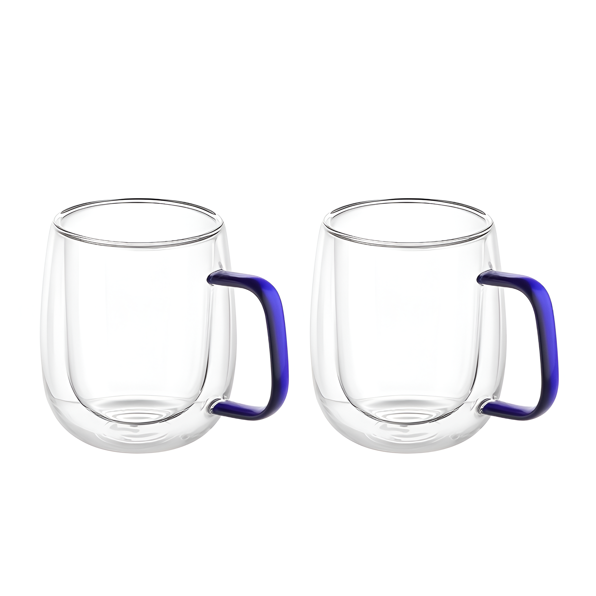 Double Wall Glass Mug Set