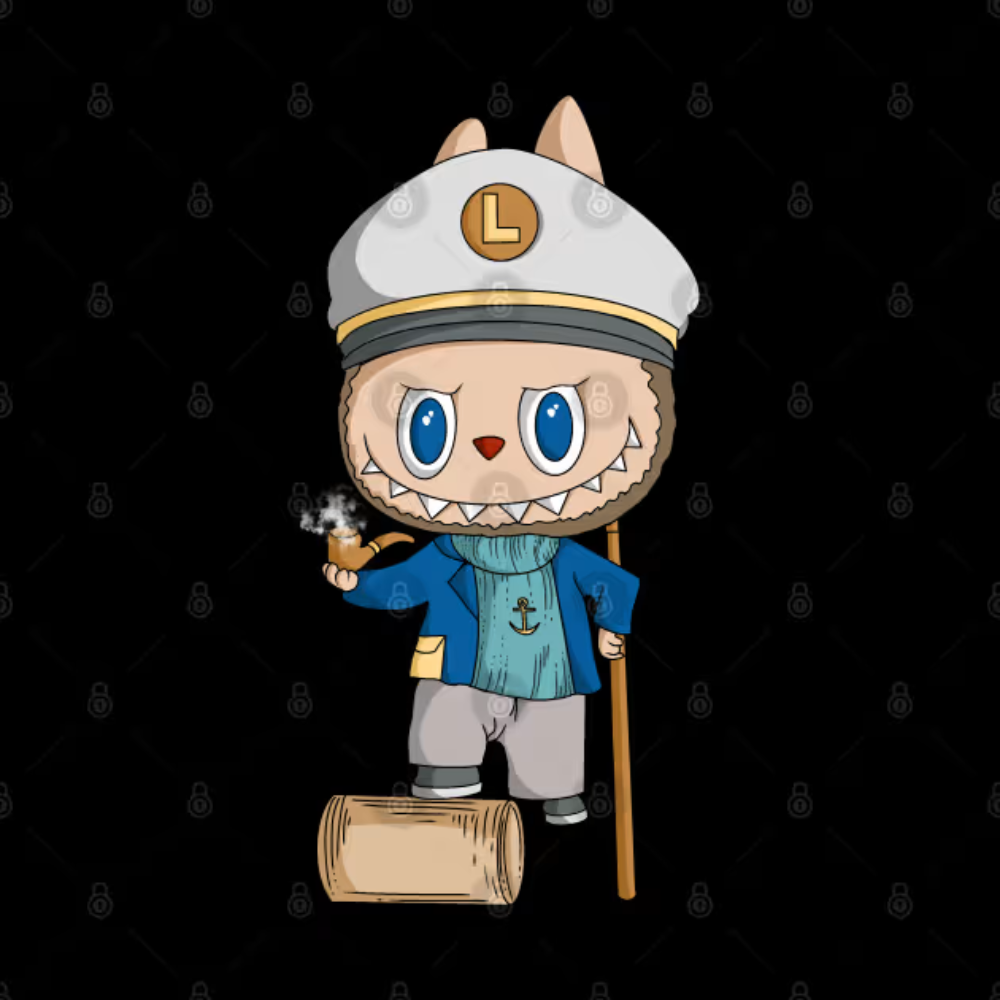 Labubu Sailor Mug-Mineral Mug