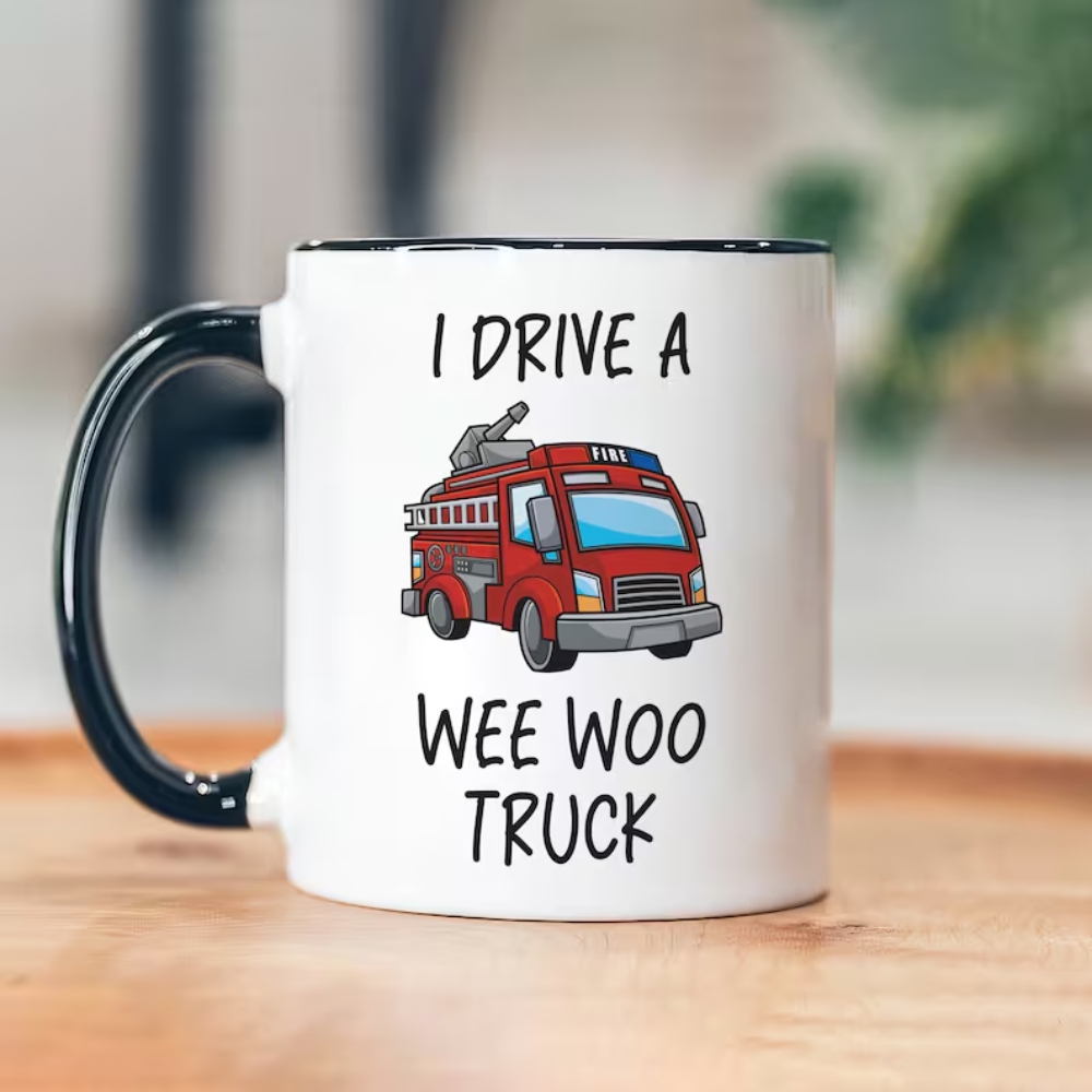 Personalized Firefighter Mug - Unique Funny Gift for Firefighter Graduation, Retirement