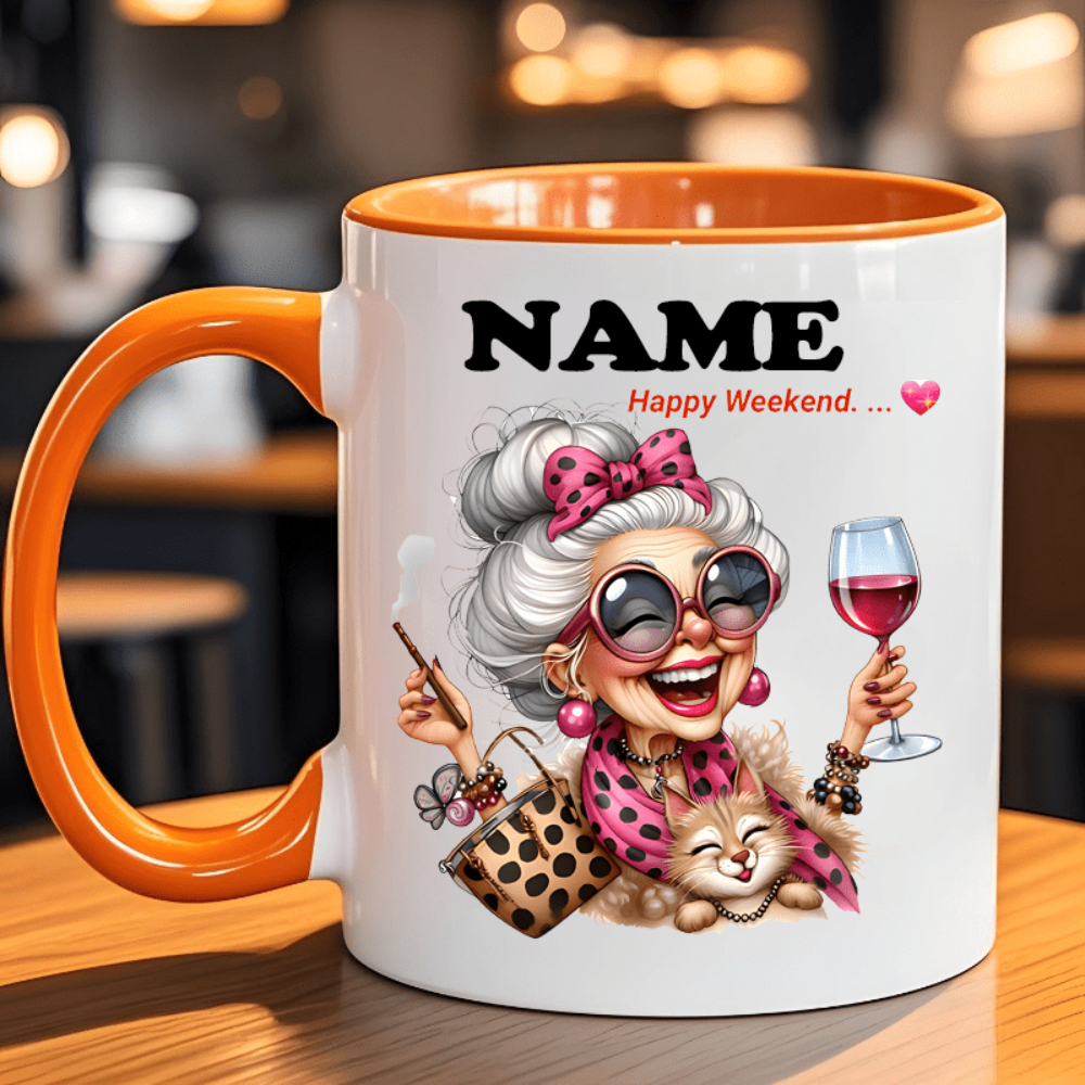 Personalized Grandma Coffee Mug