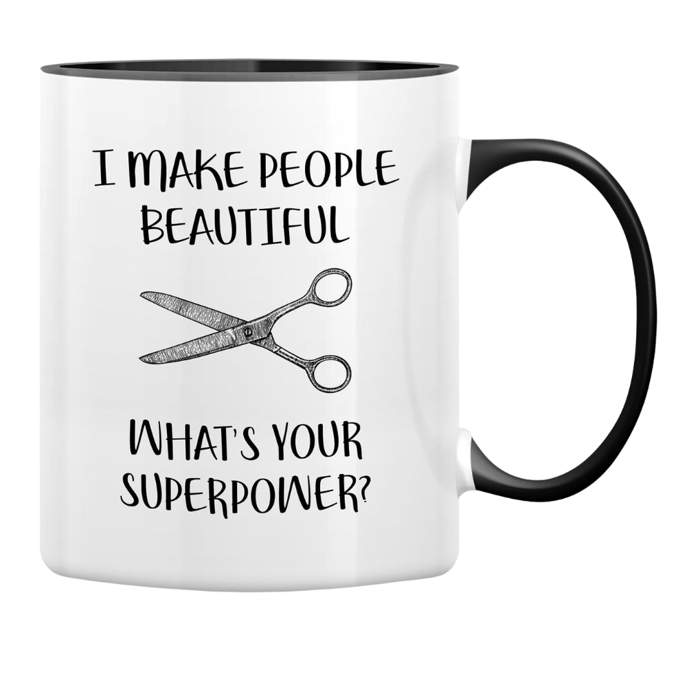 My Weapons of Choice Brush Hairstylist Hairdresser 11 Oz Ceramic Coffee Mugs 