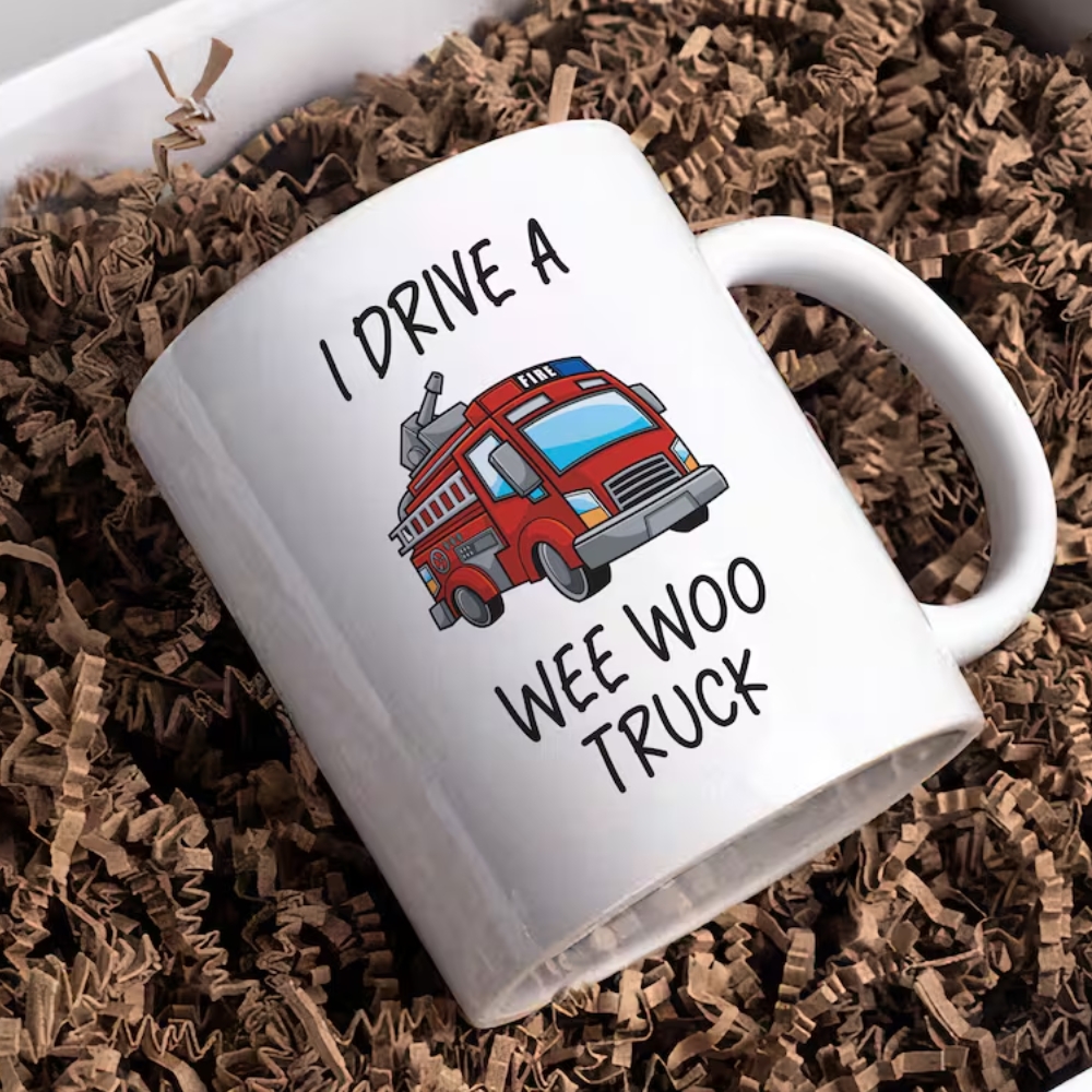 Personalized Firefighter Mug - Unique Funny Gift for Firefighter Graduation, Retirement