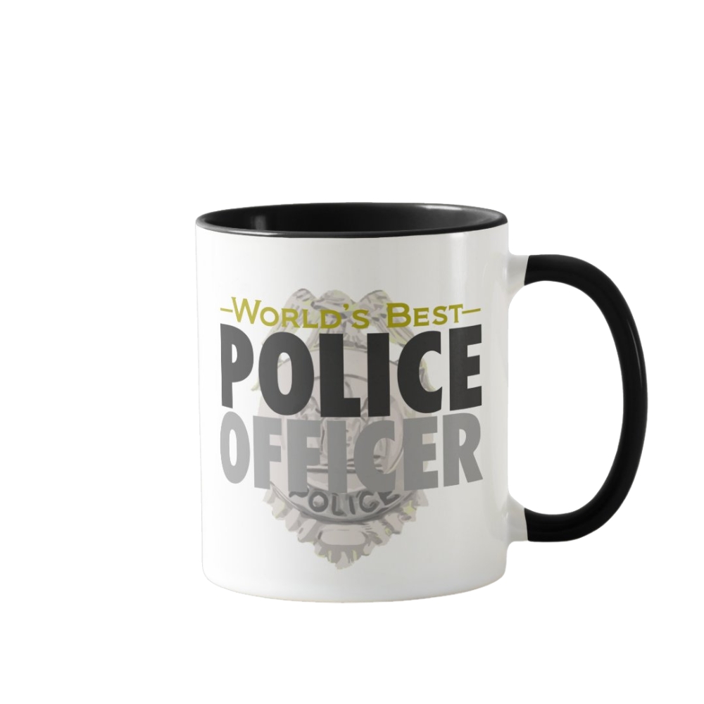 Worlds Peak Police Officer Coffee Mug