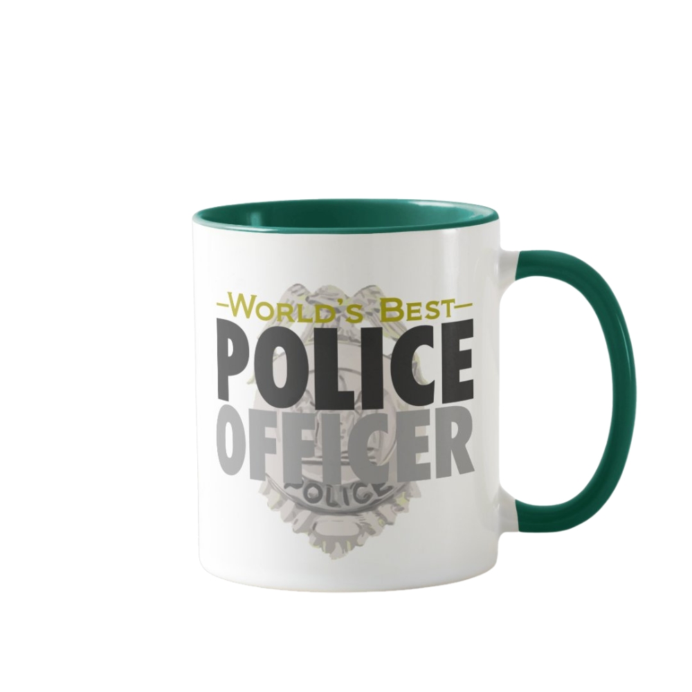 Worlds Peak Police Officer Coffee Mug