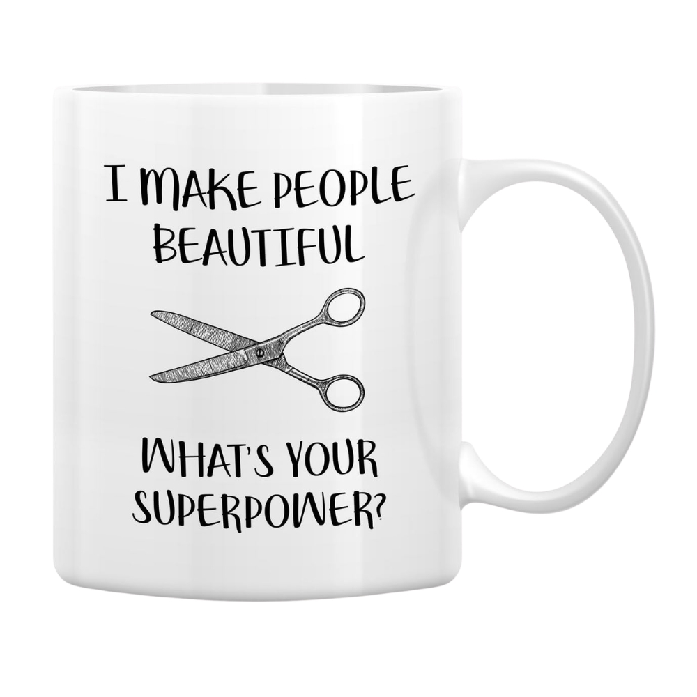 My Weapons of Choice Brush Hairstylist Hairdresser 11 Oz Ceramic Coffee Mugs 