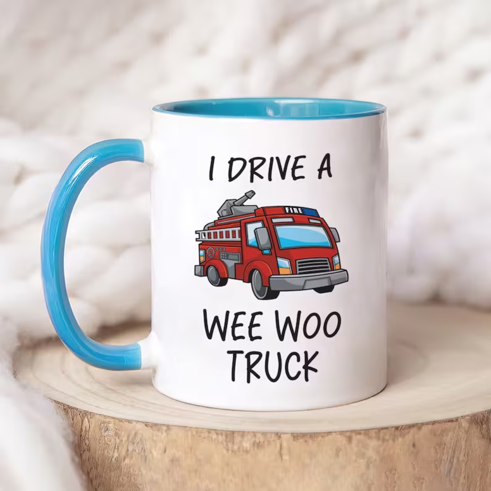 Personalized Firefighter Mug - Unique Funny Gift for Firefighter Graduation, Retirement