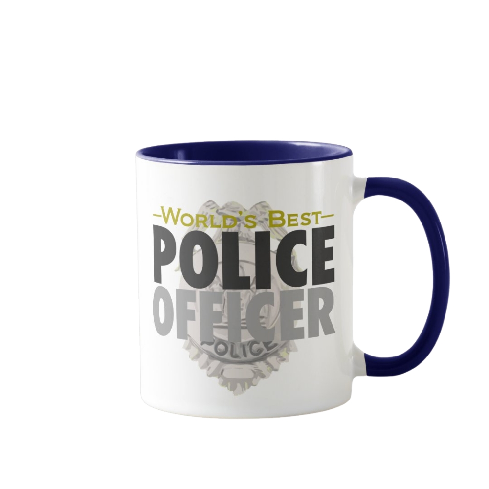 Worlds Peak Police Officer Coffee Mug