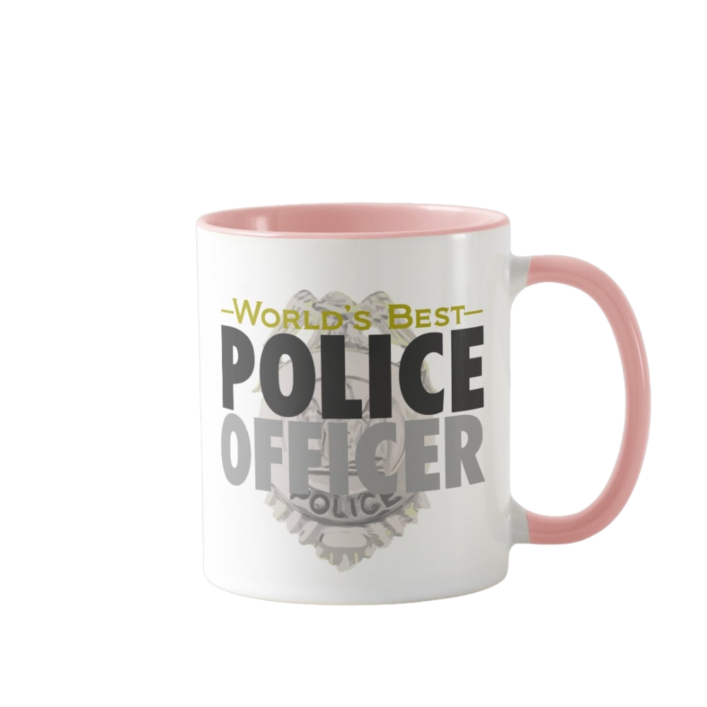 Worlds Peak Police Officer Coffee Mug