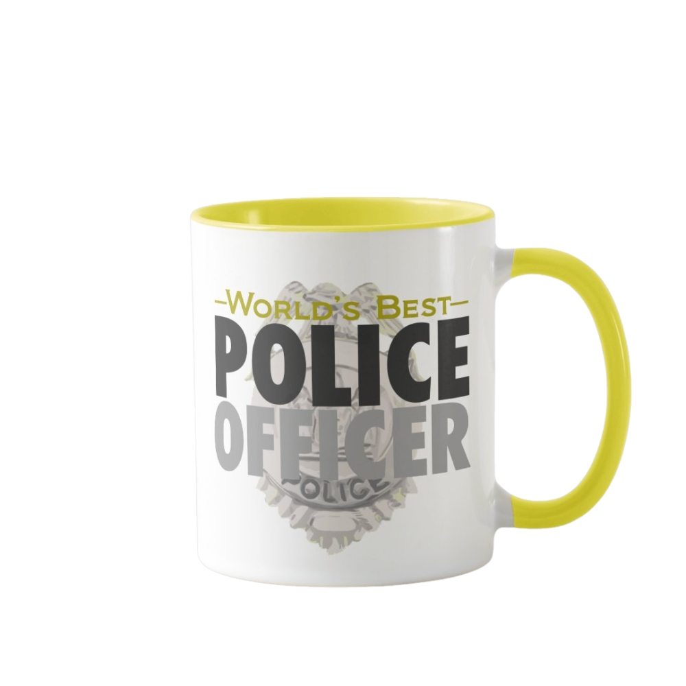 Worlds Peak Police Officer Coffee Mug