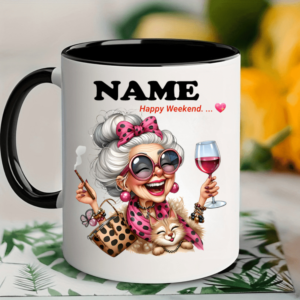Personalized Grandma Coffee Mug