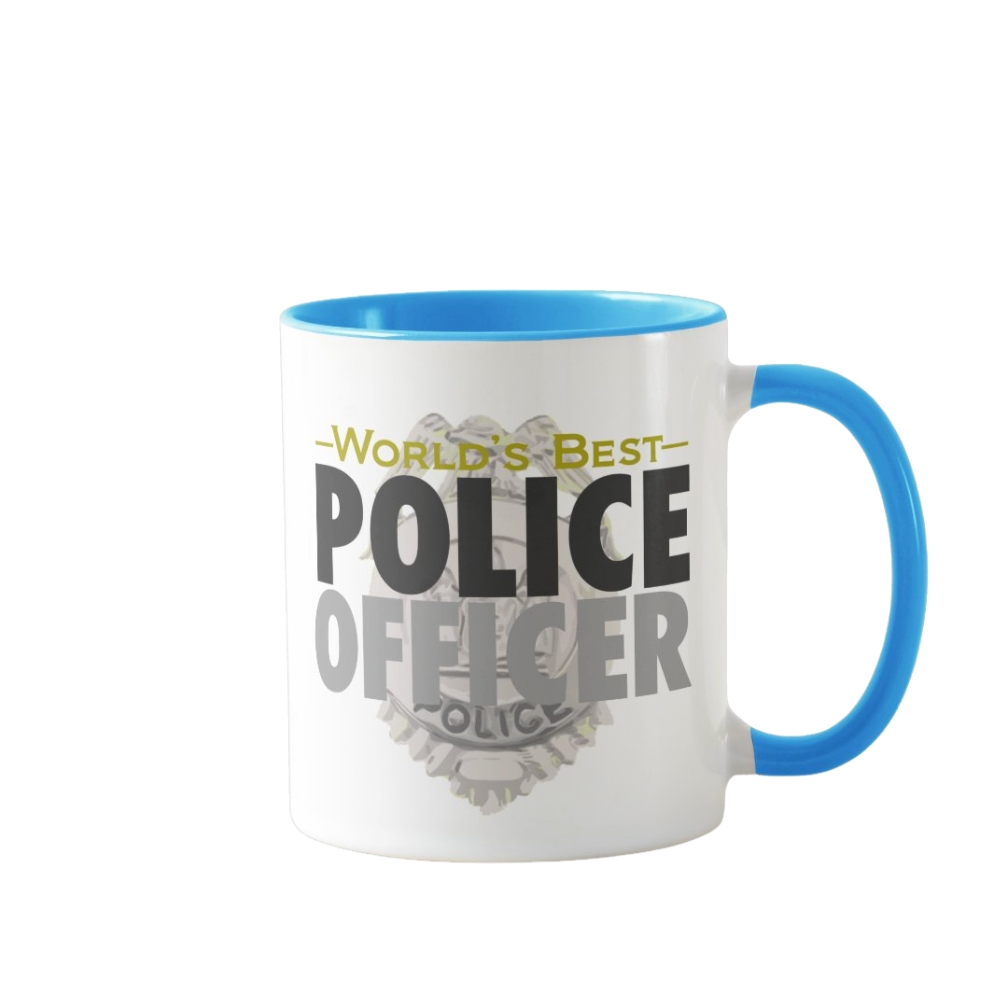 Worlds Peak Police Officer Coffee Mug