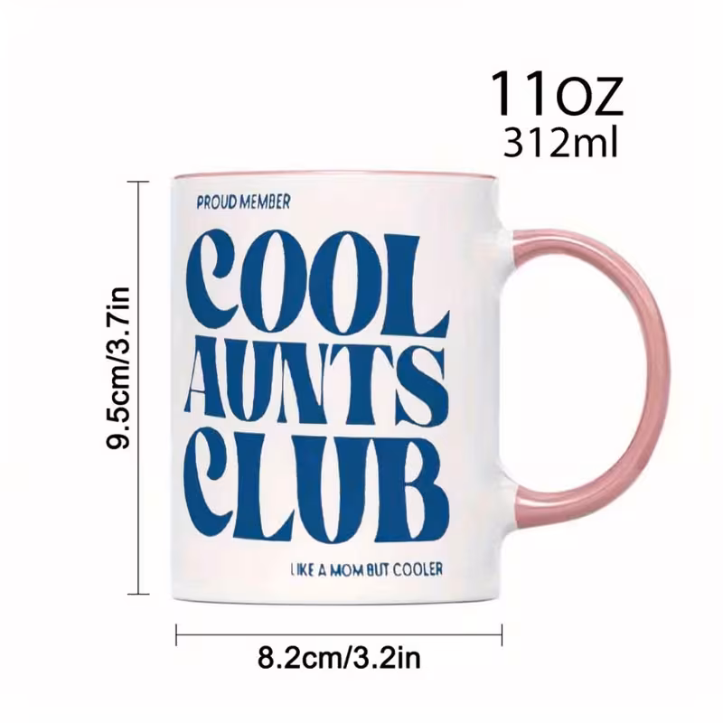 1pc of a fun mug for suitable for coffee or juice with an 11 oz 360 ml capacity perfect as a gift 2