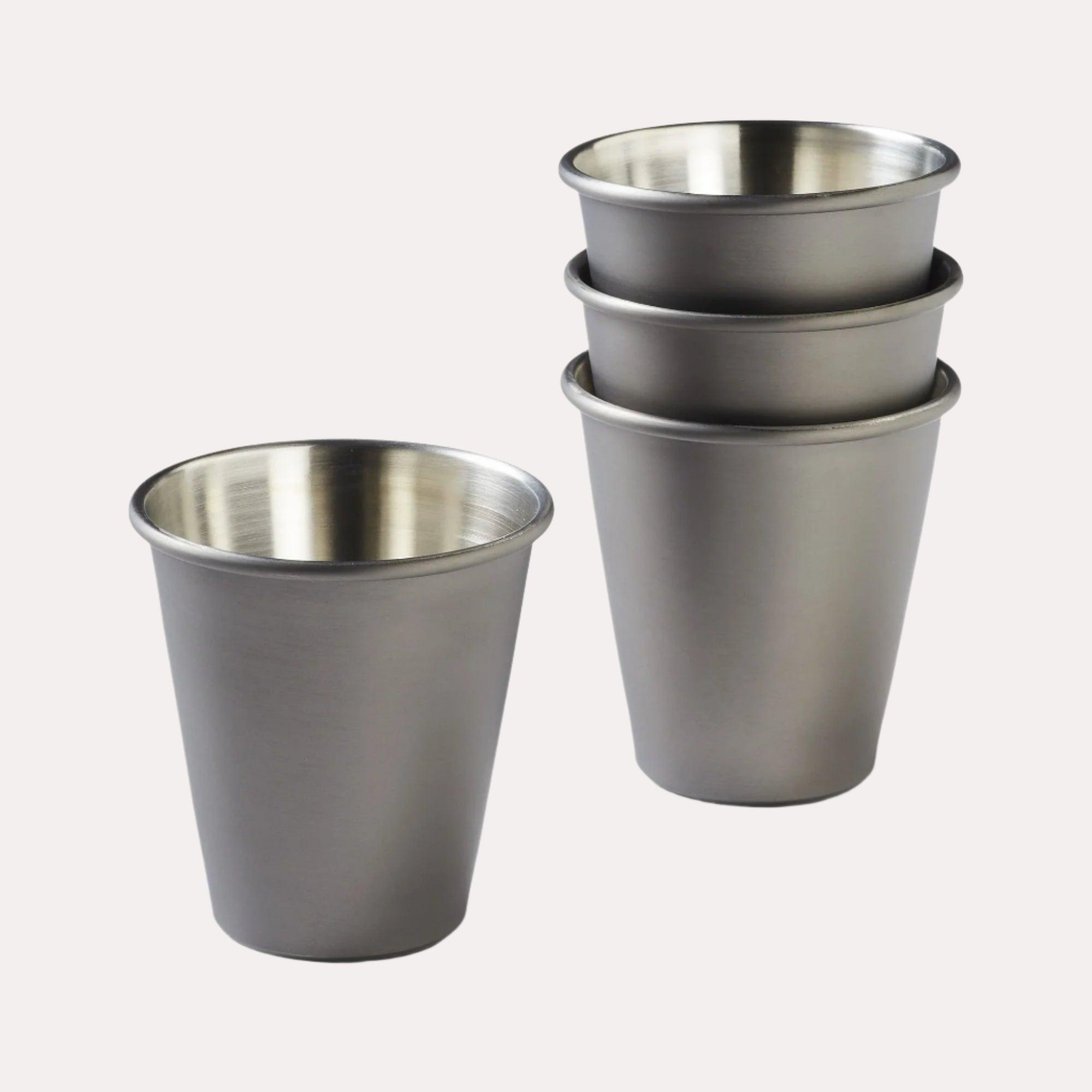 Gunmetal Stainless Steel Glasses-Mineral Mug