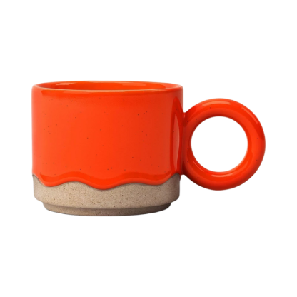 16 fl oz Stoneware Drippy Glass Mug - Room Essentials-Mineral Mug