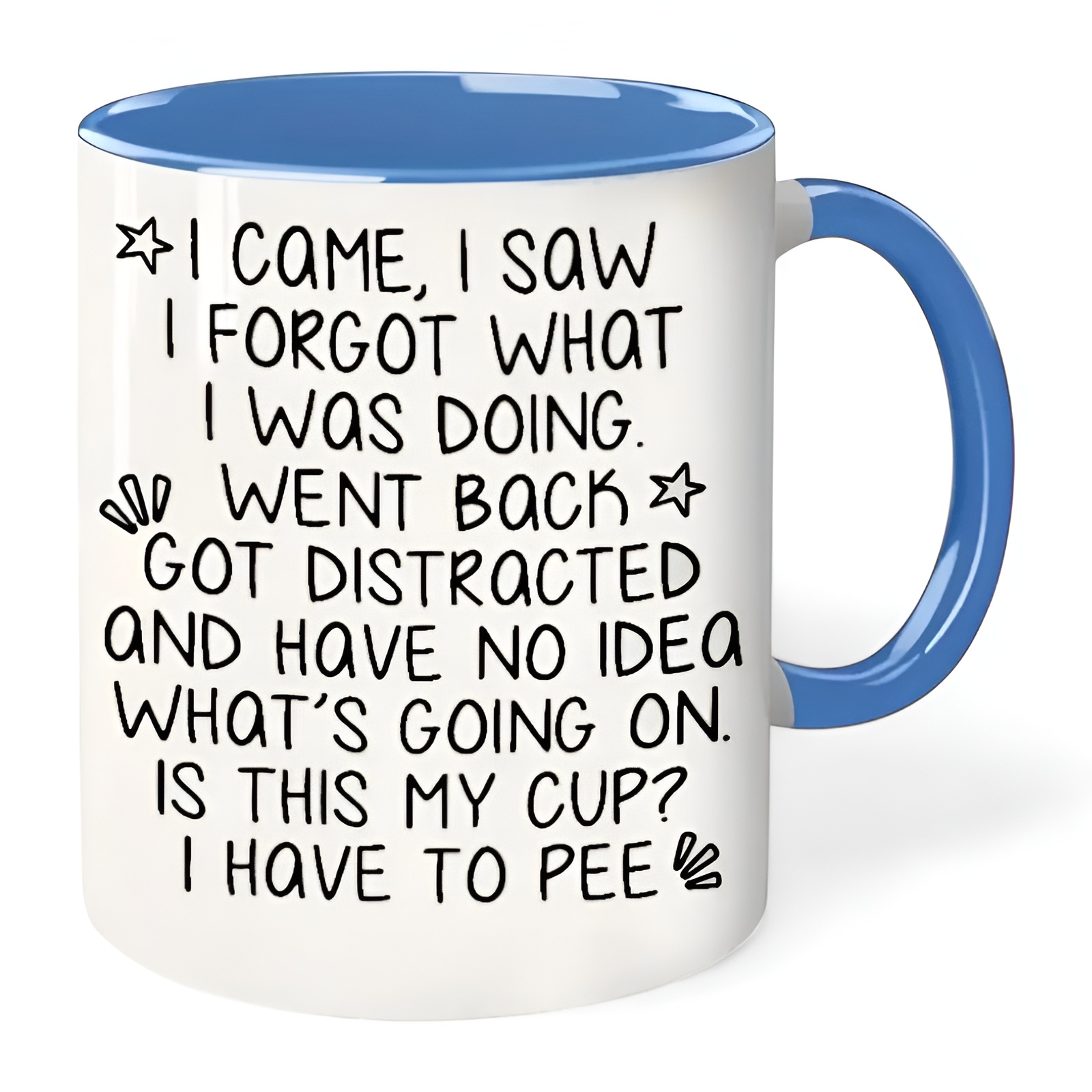 Funny Quote Ceramic Coffee Mug For Home Use