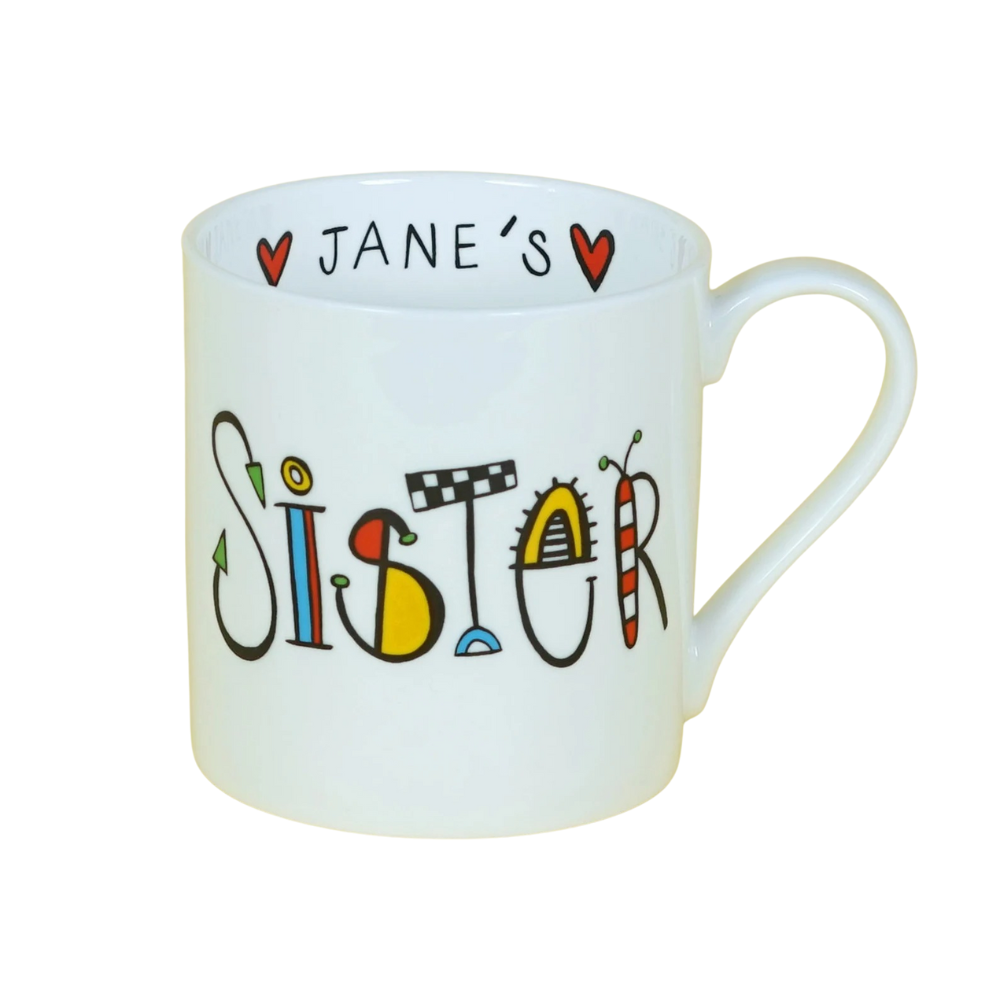Personalized Sister Mug