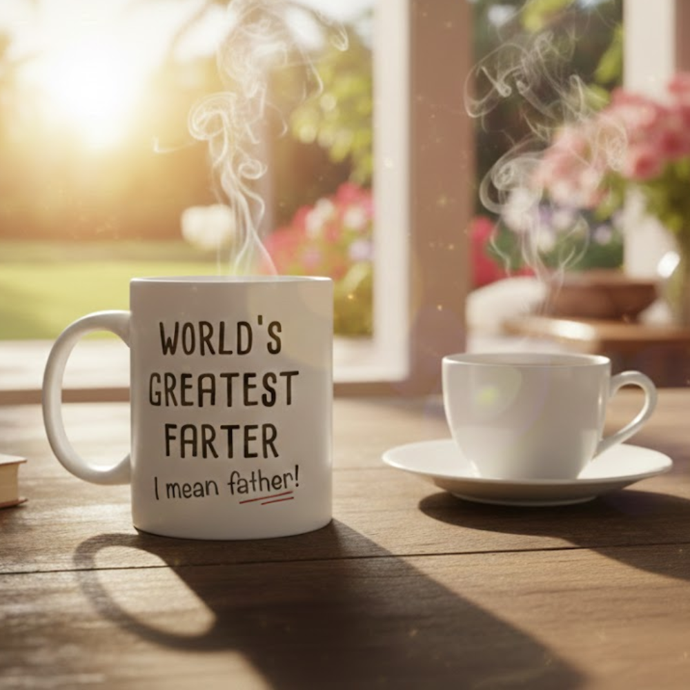 11 oz Ceramic Funny Best Dad Coffee Mug Novelty Drinkware
