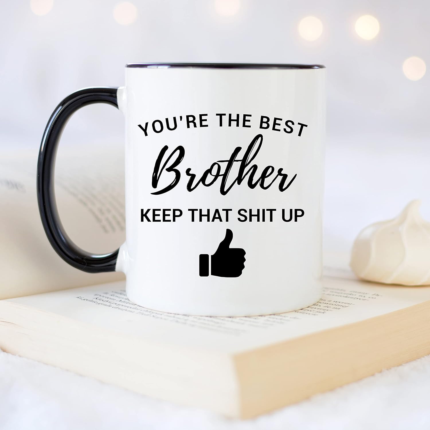 The Best Brother Printed Coffee Mug