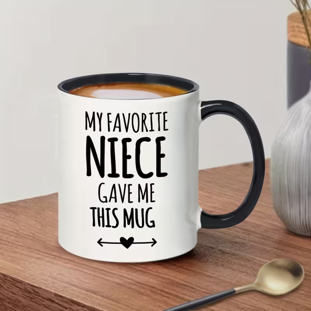 11 oz Ceramic Coffee Mug for Aunt or Uncle Gift Drinkware 1pc