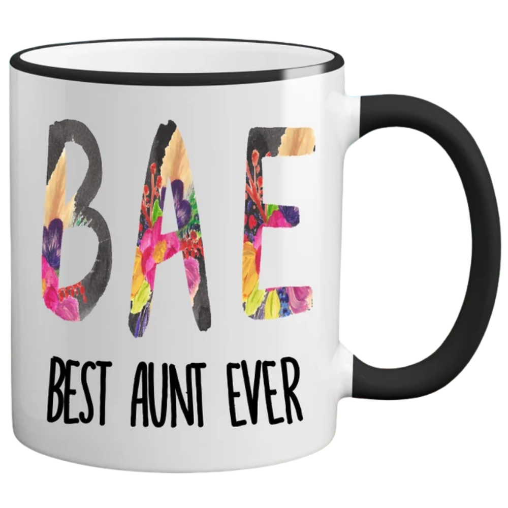 Bae Best Aunt Ever Mug, Bae Mug Best Aunt Ever Mug, Aunt Mug, Aunt Gift, Aunt Coffee Mug, Best Aunt, New Aunt, Christmas Gifts for Aunt