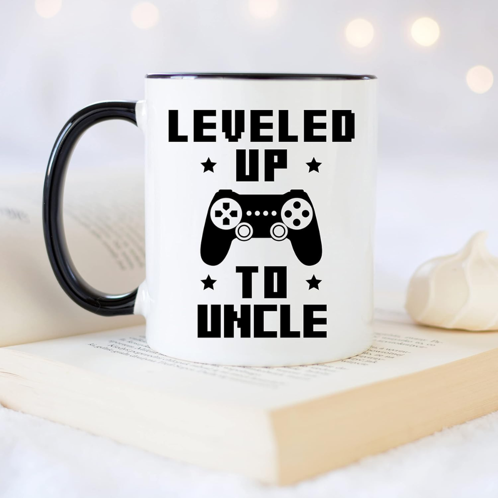 11 oz Ceramic First Time Uncle Announcement Coffee Mug