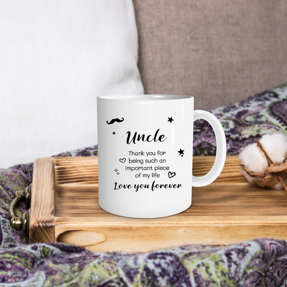 11 oz Ceramic Thank You Uncle Coffee Mug Gift Drinkware