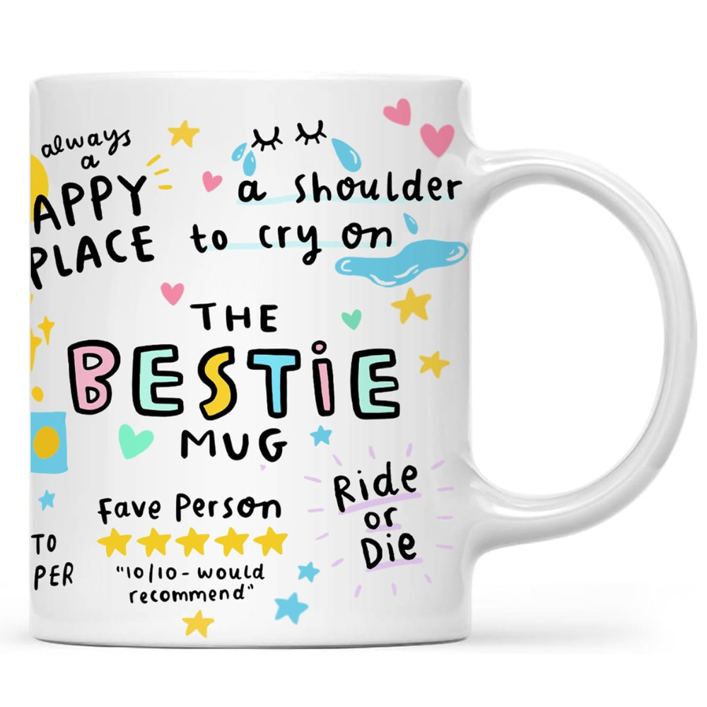 Gossby Bestie Coffee Mug - Best Friend Gift For Women
