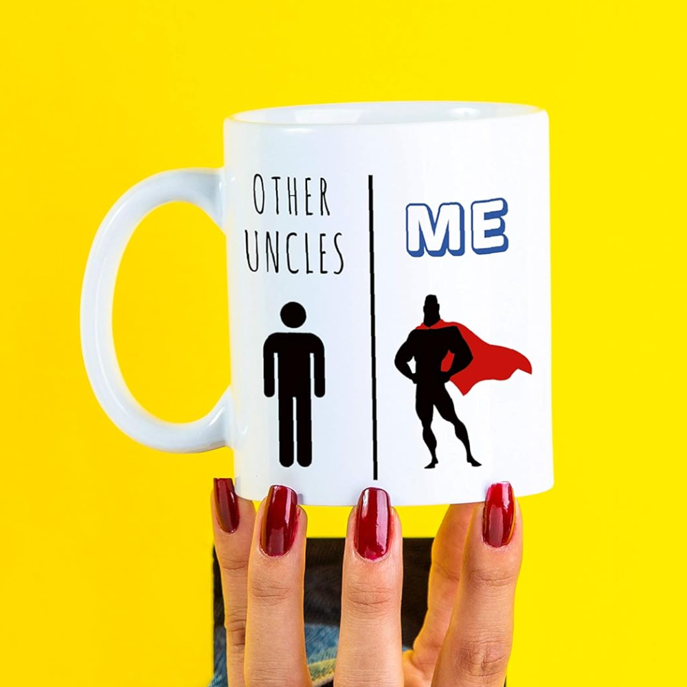 Ceramic Funny My Uncle vs Other Uncles Coffee Mug Novelty Drinkware