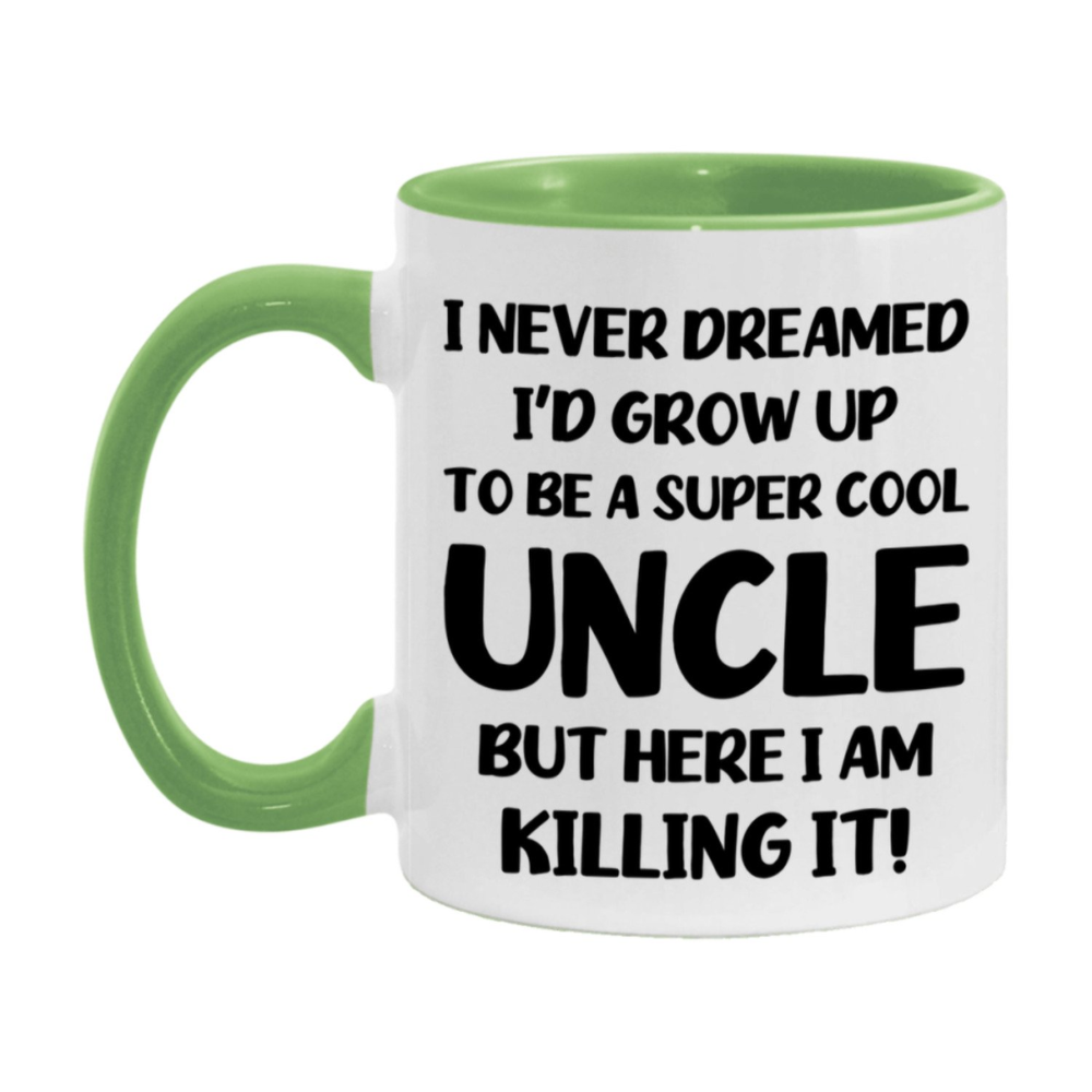 Ceramic Super Cool Uncle Coffee Mug Funny Quote Drinkware