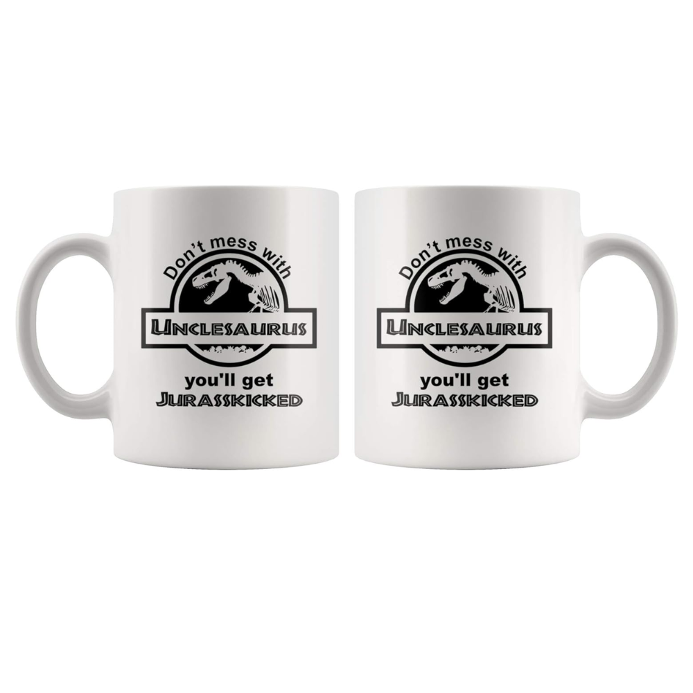 11 oz Ceramic Unclesaurus Funny Coffee Mug Novelty Drinkware