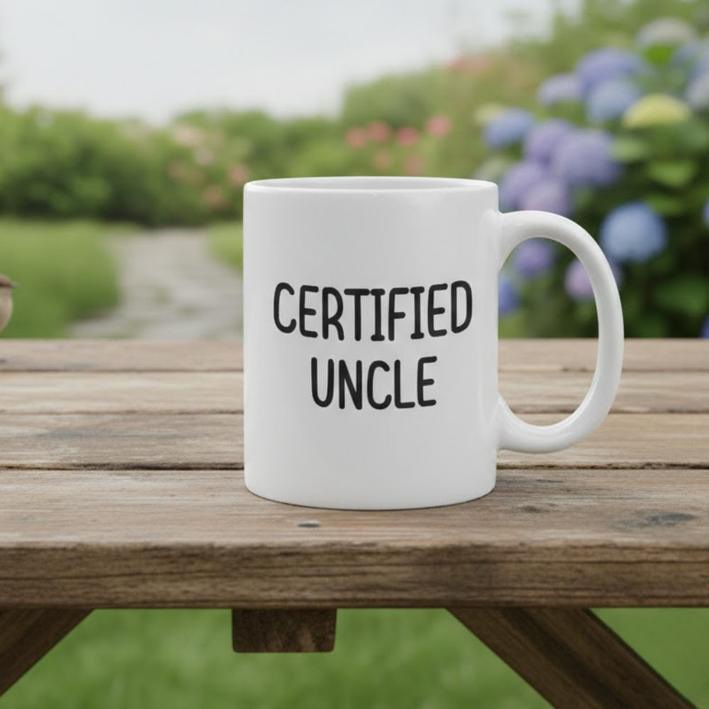 11 oz Ceramic Certified Uncle Funny Coffee Mug Drinkware