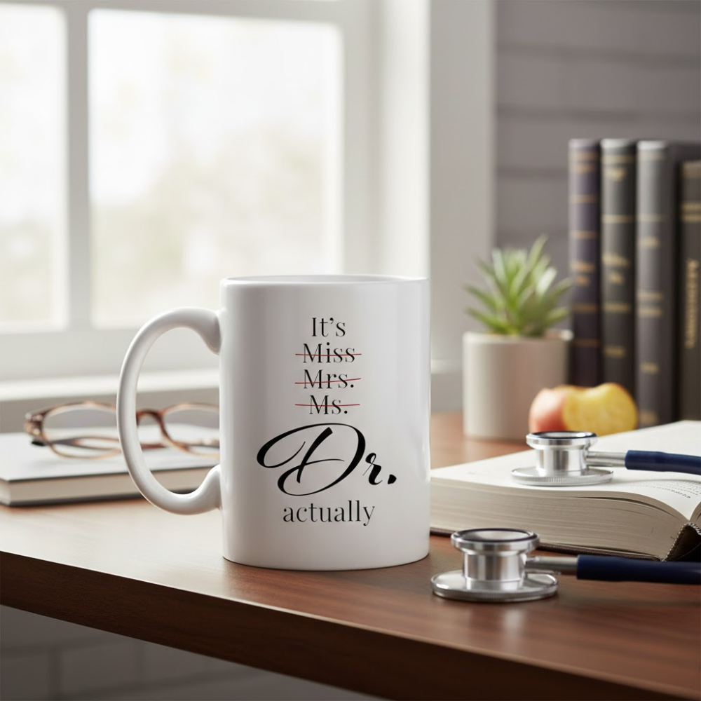 11 oz Ceramic Women Doctor Quote Coffee Mug Drinkware
