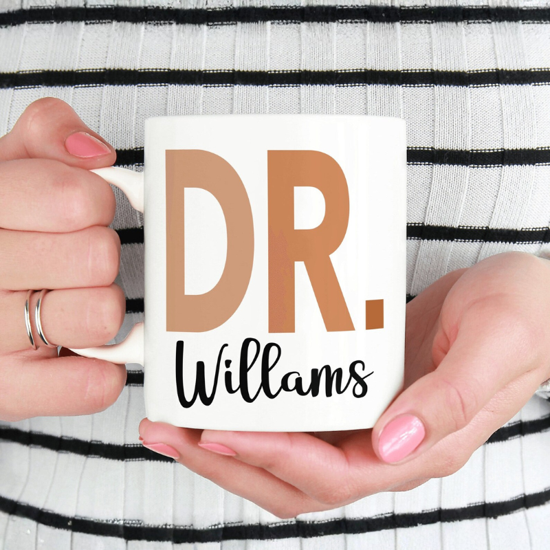 Doctor Gift Personalized Doctor Mug Doctor Gift For Women