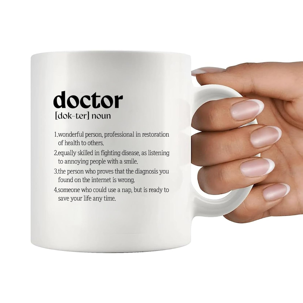 11 oz Ceramic Doctor Definition Coffee Mug Graduation Drinkware