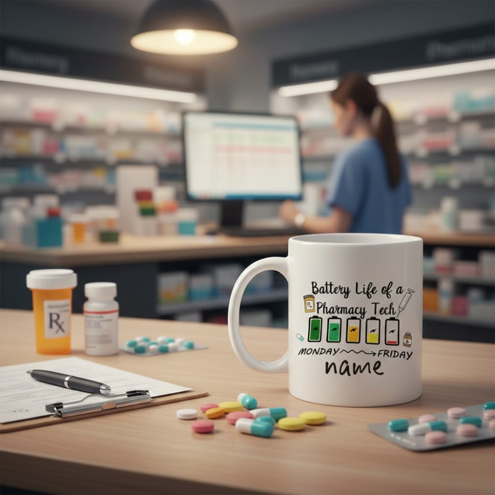 Personalized Doctor Ceramic Coffee Mug with Name and Date Drinkware