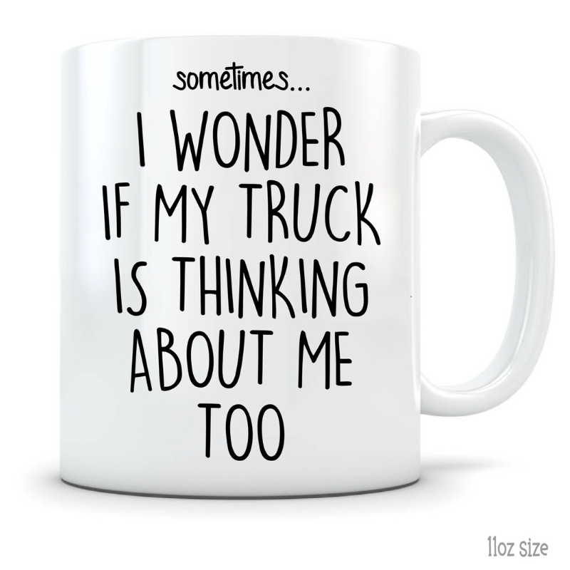 Truck Mug Gifts for Him Truck Guy Pick Up Truck Gift Mechanic Gifts