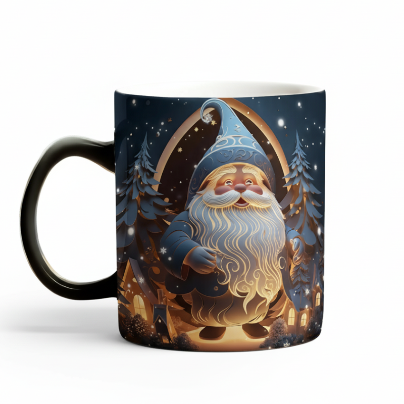 Christmas Themed Color Changing Ceramic Coffee Mug