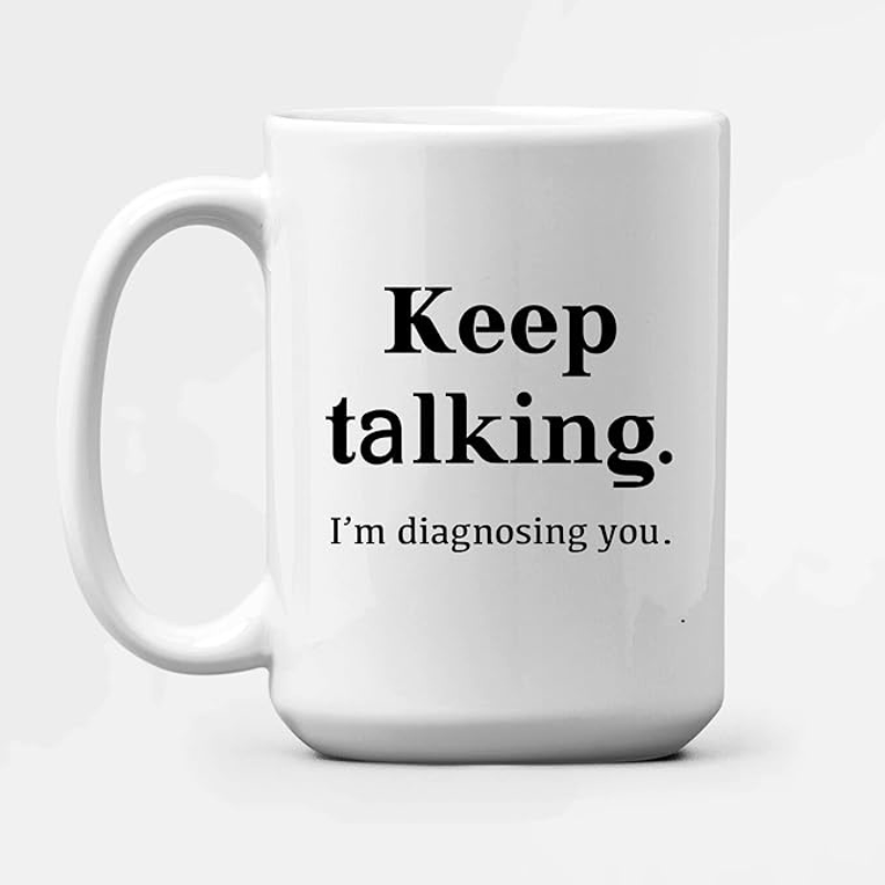 Personalized Its Dr Actually Text Printed Coffee Cup