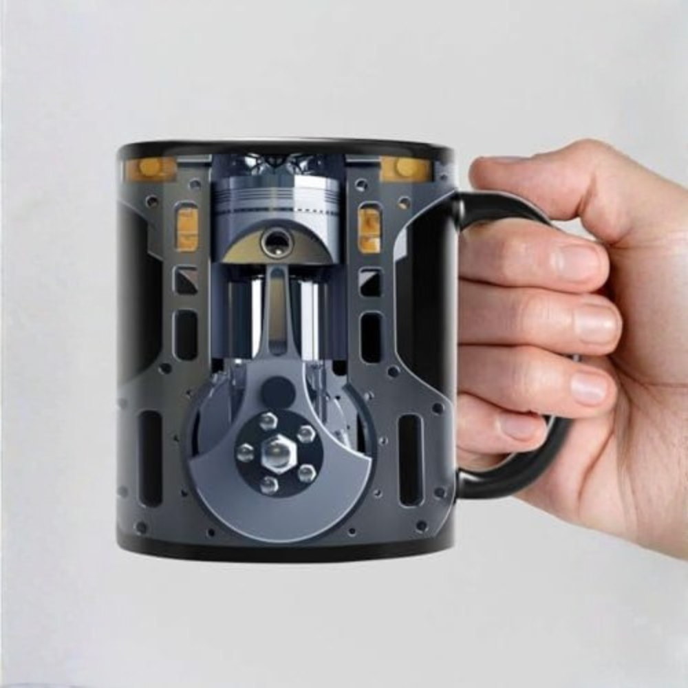 Mechanic Themed Toolbox Design Coffee Mug 