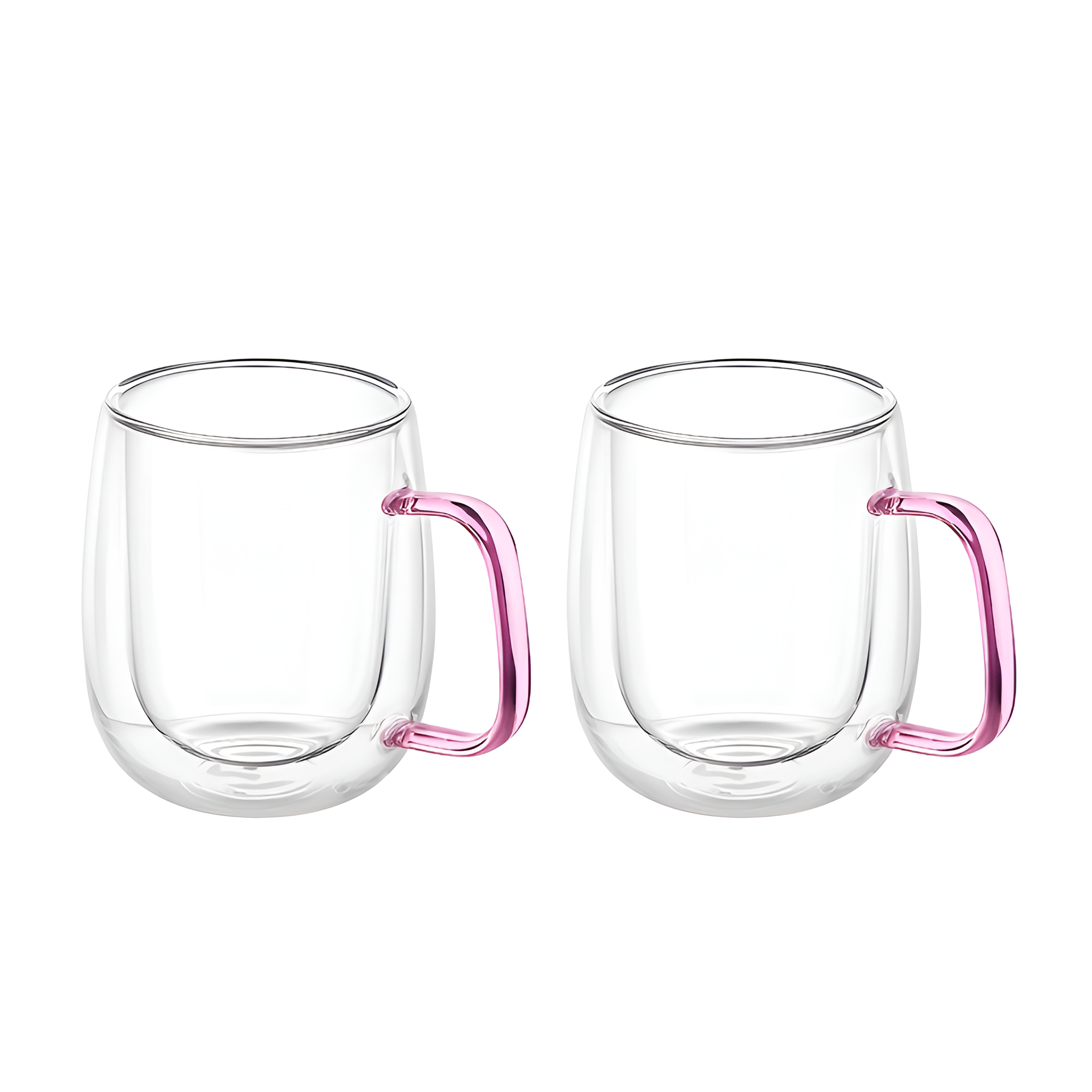 Double Wall Glass Mug Set
