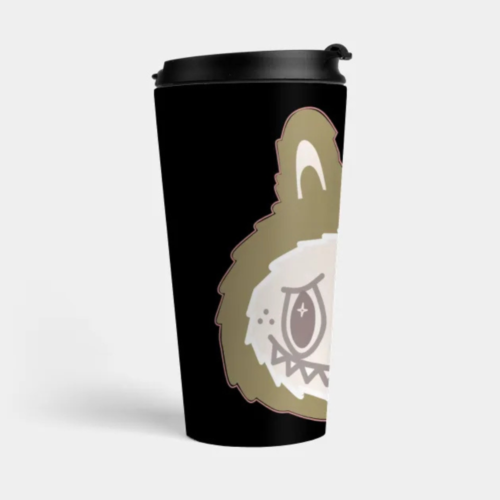 Labubu Monochrome Bow Mug-Mineral Mug