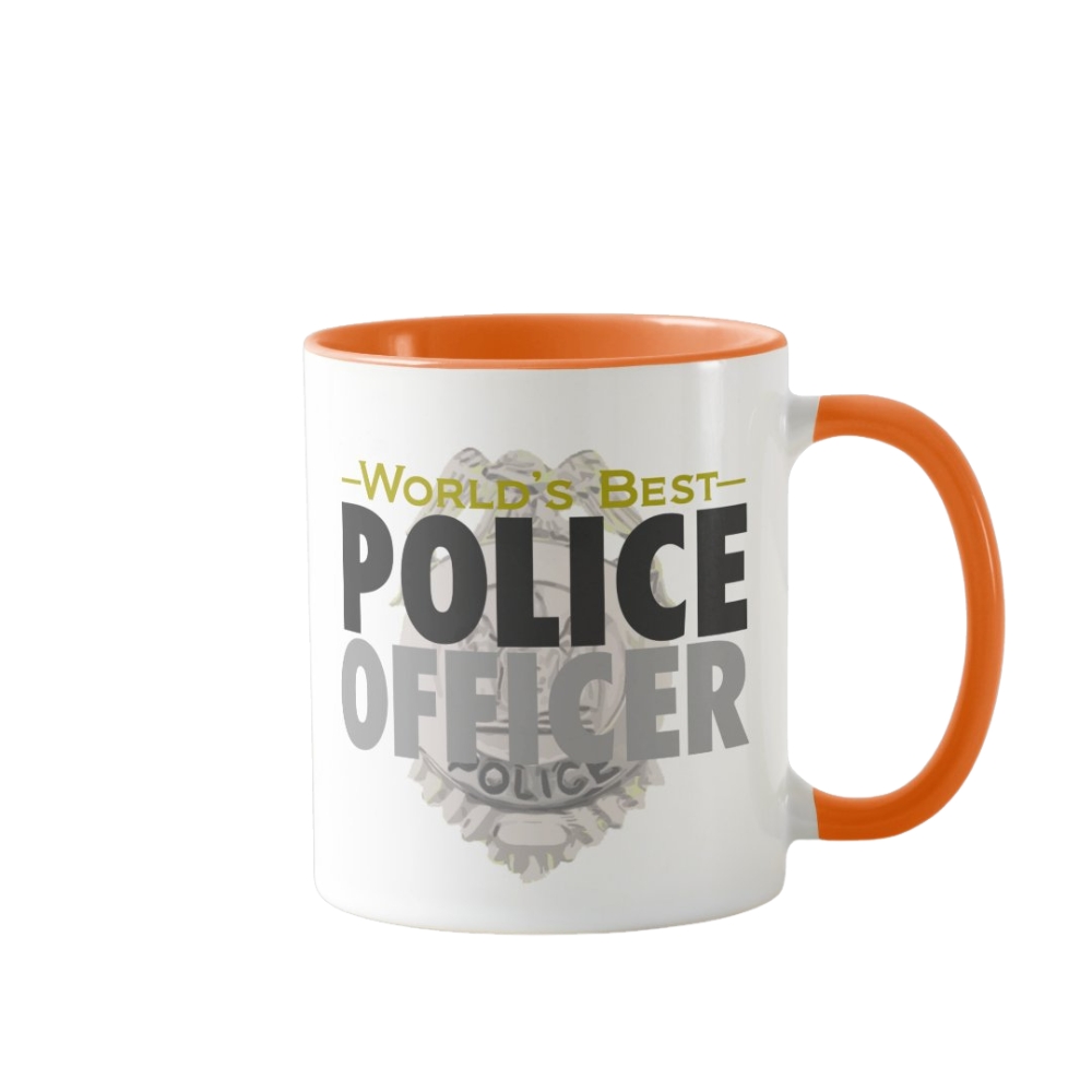 Worlds Peak Police Officer Coffee Mug