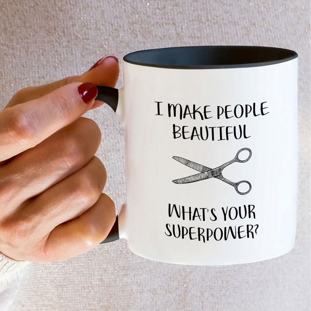 My Weapons of Choice Brush Hairstylist Hairdresser 11 Oz Ceramic Coffee Mugs 