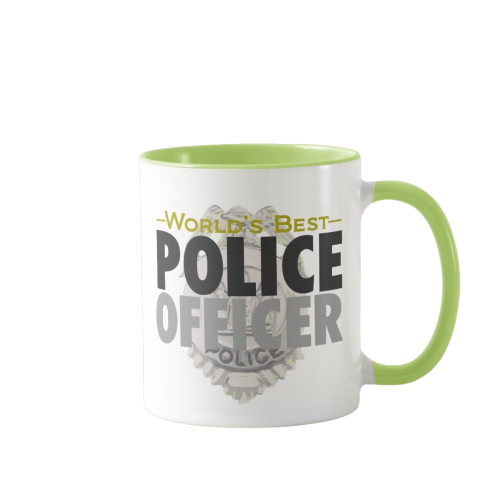 Worlds Peak Police Officer Coffee Mug