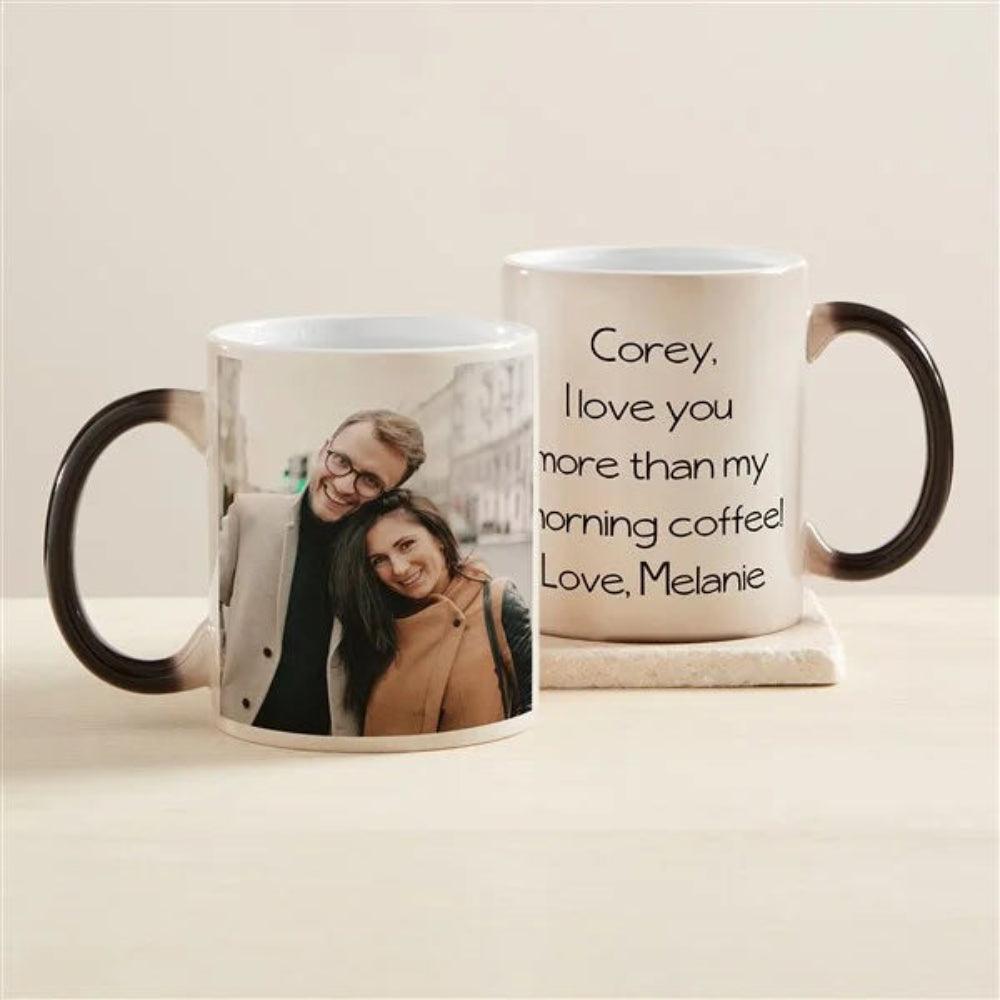 Personalized Color Changing Photo Mug - Mineral Mug