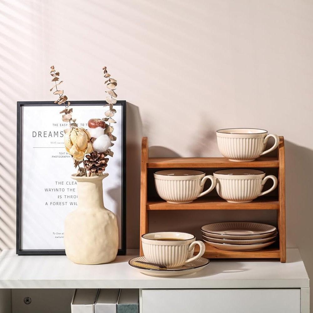 Ceramic Coffee Cups Set-Mineral Mug