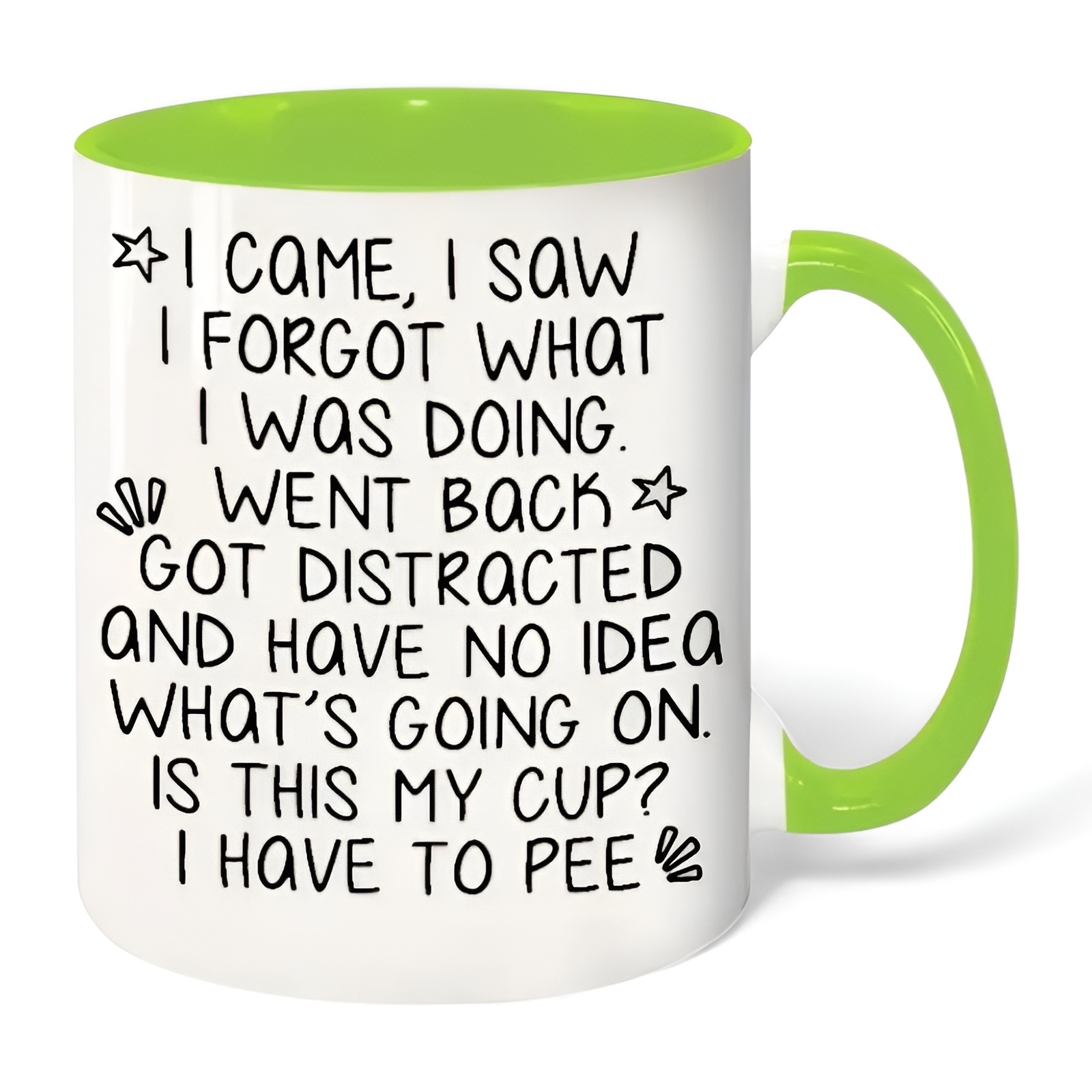 Funny Quote Ceramic Coffee Mug For Home Use